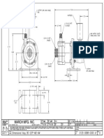 Centrifugal Pumps Data Dimensional Drawing  from March Pump 