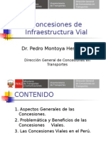 3 Concesiones de Infraestructura Vial