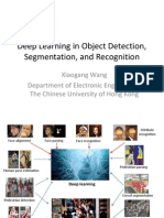 Deep Learning in Object Detection, Segmentation, And Recognition