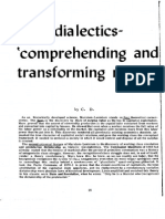Dialectics - 'Comprehending and Trasforming Reality' - PLP 1977