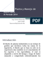 Diseno de Planta Introduccion y Analisis