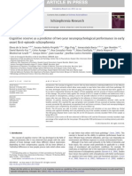 PDF Cognitive Reserve and Schizofrenia
