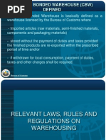 Bonded Warehouse License Application Zambia | PDF | Warehouse | Government