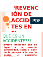 Prevencin de Accidentes en El Hogar