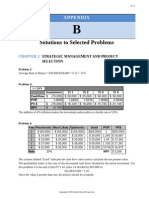 App - B Solustions To Selected Problems