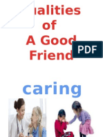 Qualities of A Good Friend
