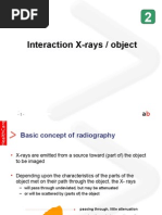 Interaction X-Rays / Object