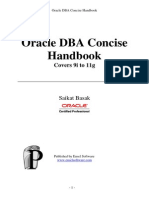 Oracle DBA Concise Handbook
