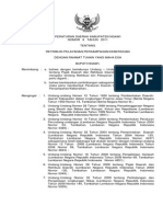 Perda No 8 Tahun 2011 TTG Retribusi Pelayanan Persampahankebersihan