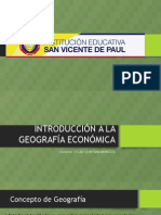 Diapositiva Geografia Economica