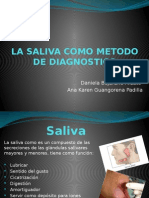 Saliva Como Diagnóstico