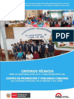 Criterios Tecnicos Minsa-Cpvc PI 2014