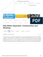 Oily Water Separator_ Construction and Working