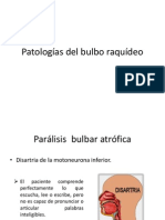 Patologías Del Bulbo Raquídeo
