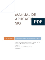 Manual Aplicacion - SIG