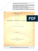 Anales InstitutoMedicoNacional TomoI 1894