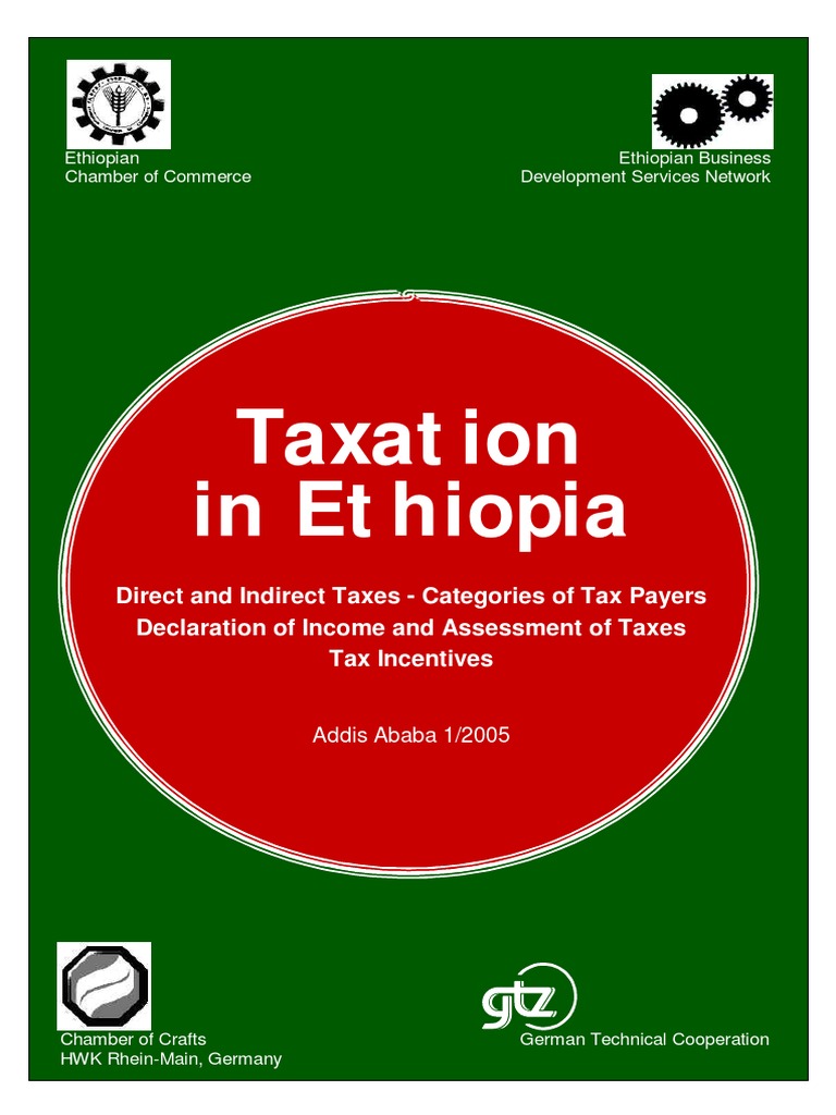 Taxation in Ethiopia Value Added Tax Tax Deduction
