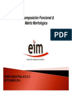 Descomposicion Funcional - Matriz Morfologica