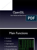 (Slides) OpenSSL - User Manual and Data Format