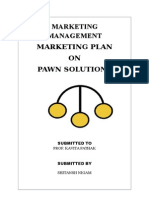PAWN SOLUTIONS (New Business Plan, Prospects in Lucknow, INDIA)
