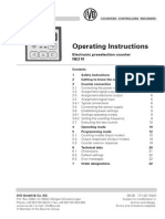 User Manual NE210 Counter