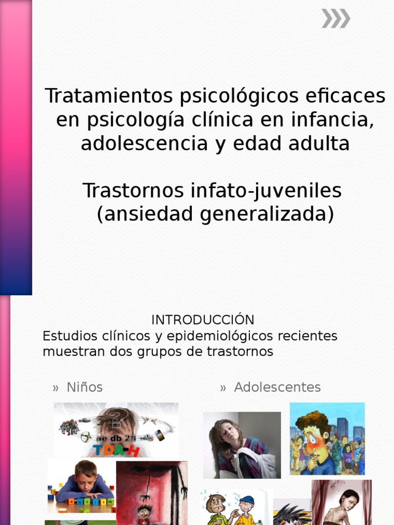 Tratamientos Efectivos para Ansiedad Infantil | PDF | Trastorno de ...