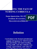 Changing The Face of Nursing Curricula: Donna Ignatavicius, MS, RN, ANEF President, DI Associates, Inc