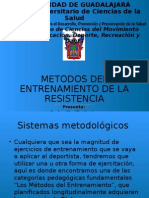 Metodos Del Entrenamiento de La Resistencia