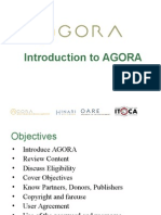 Introduction To AGORA