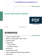 Elimination of Double Taxation