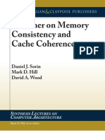 A Primer On Memory Consistency and Cache Coherence