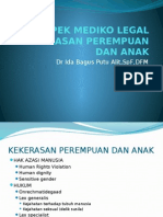 Aspek Mediko Legal Kekerasan Perempuan Dan Anak