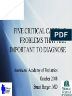 5 Critical Cardiac Problems