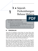 Topik 1 Sejarah Perkembangan Bahasa Melayu