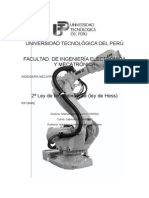 2º Ley de Termodinámica (Ley de Hess), UTP ingenieria