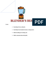 Blenders shake