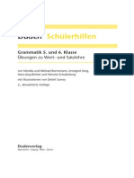 Duden Schülerhilfen - Grammatik 5. Und 6. Klasse (2. Auflage)