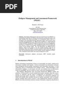 Pedigree Management and Assessment Framework (PMAF)