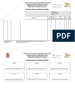 Cedula Censal de Bienes y Muebles