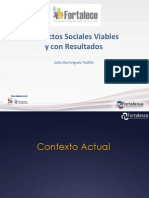 Proyectos Sociales Fortalece 2015