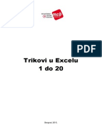 Download E-book Trikovi u Excelu 1-20 by jelenam2010 SN256402860 doc pdf