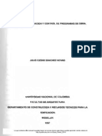Manaual de Programacion y Control de Obralock PDF