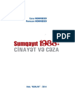Sumqayit 1988. Cinayet Ve Ceza PDF