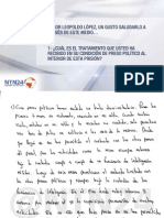 Carta de Leopoldo Lopez A NTN 24