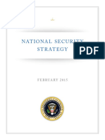 National Security Strategy, White House, 2015 