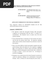 Submissions to Judicial Committee (1)
