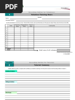 Download Volunteer Hours Recording Sheet by TLE SN25641 doc pdf
