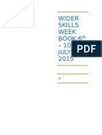 Wider Skills Week Booklet Version 2 2015