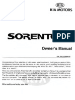 2003 Sorento Owners Manual En