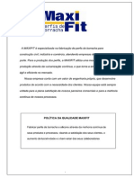 Catalogo Maxifit Perfil Borracha